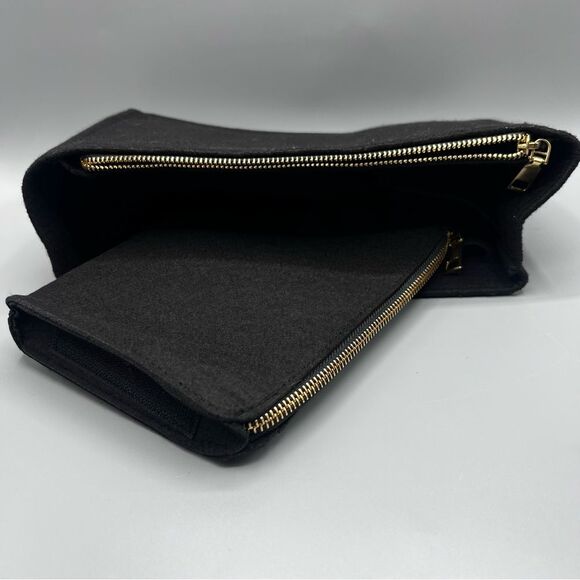 Ztujo Black Felt Purse Bag Insert Organizer - Picture 5 of 5